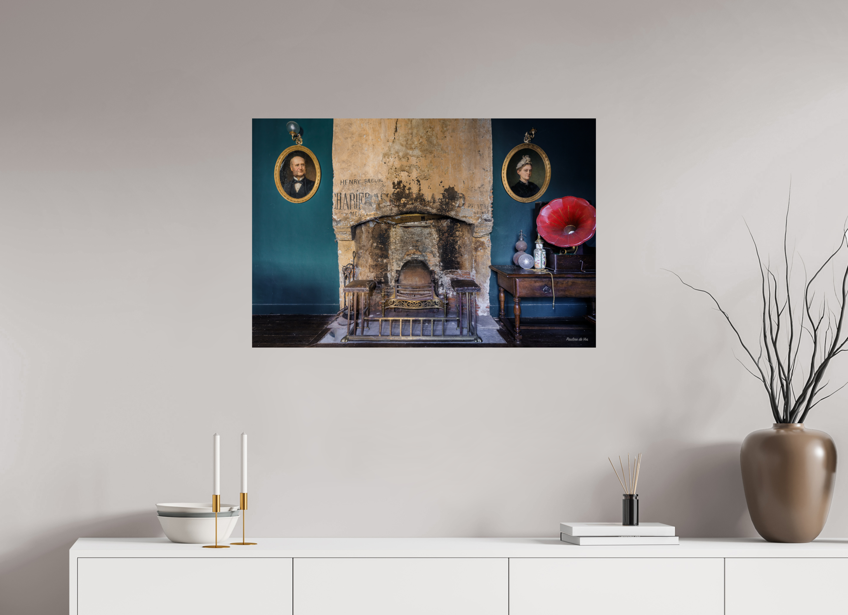 90 x 60 cm, Photo Print On Fuji Crystal DP II Échos du Passé